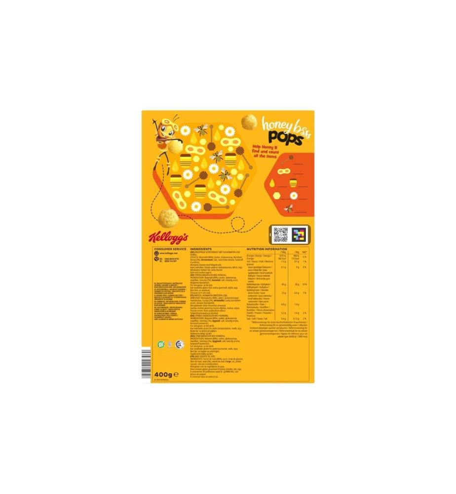 Kellogg's HONEY BSSS POPS SPL 400G 400 g