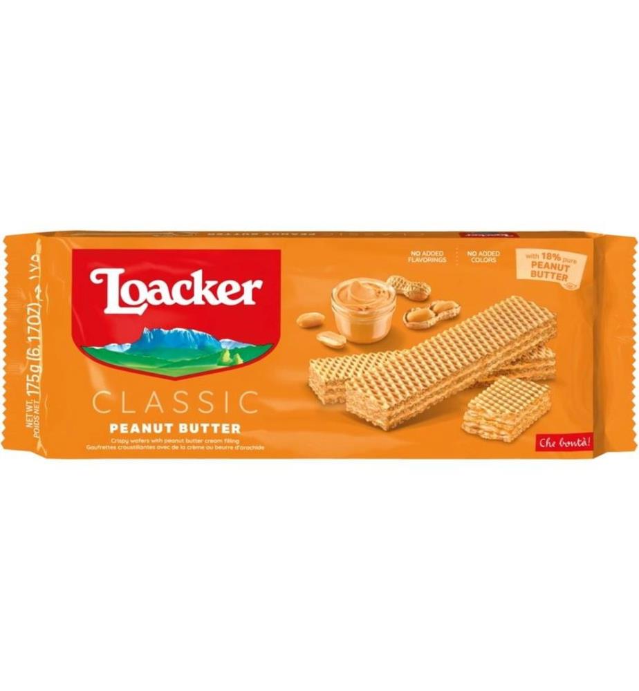 Loacker Guetzli Peanut Butter 175 g