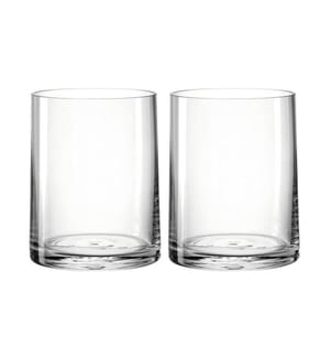 LEONARDO - Vase Novara 19 cm 2 Stück, Transparent