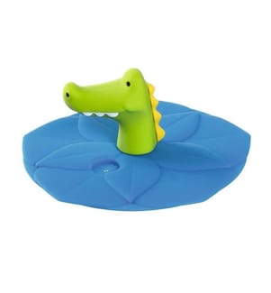 LEONARDO - Couvercle de verre Crocodile Bambini Bleu/Vert