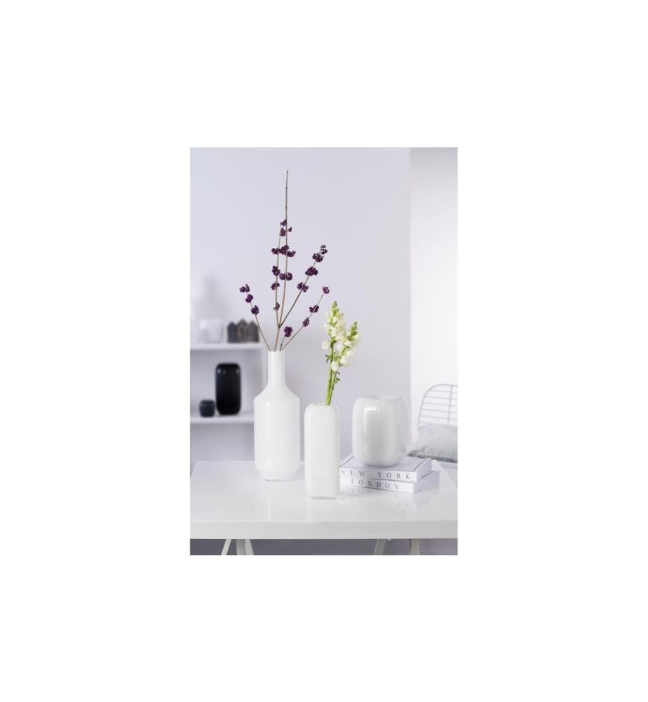 LEONARDO - Vase Milano Weiss, 39 cm
