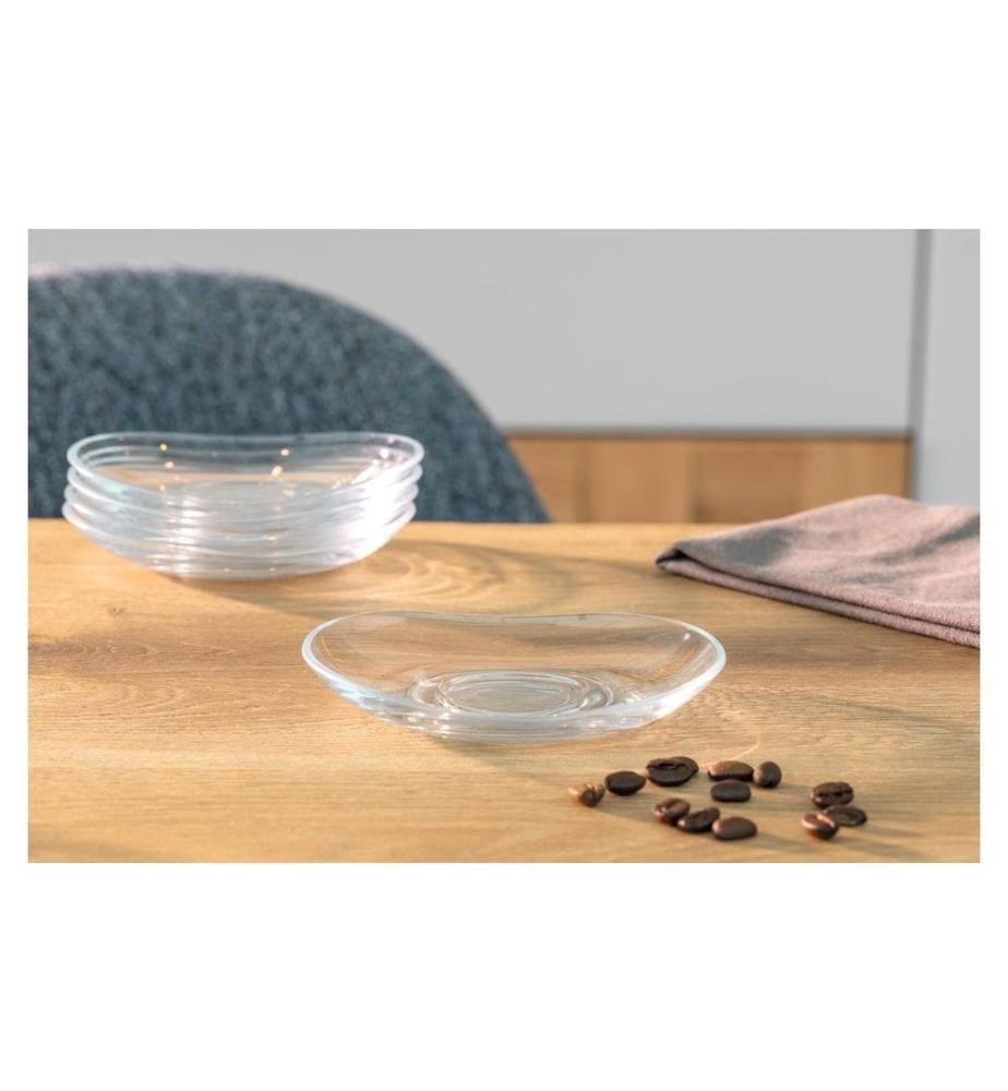 LEONARDO - Soucoupe Napoli Ø 11 cm 6 Pièce/s, Transparent