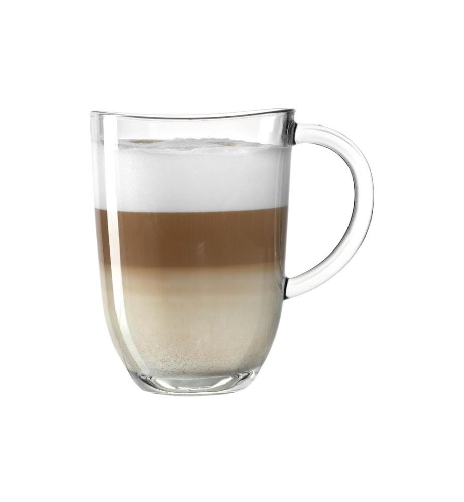 LEONARDO - Tasse à latte macchiato Napoli 380 ml, 6 Pièce/s, Transparent