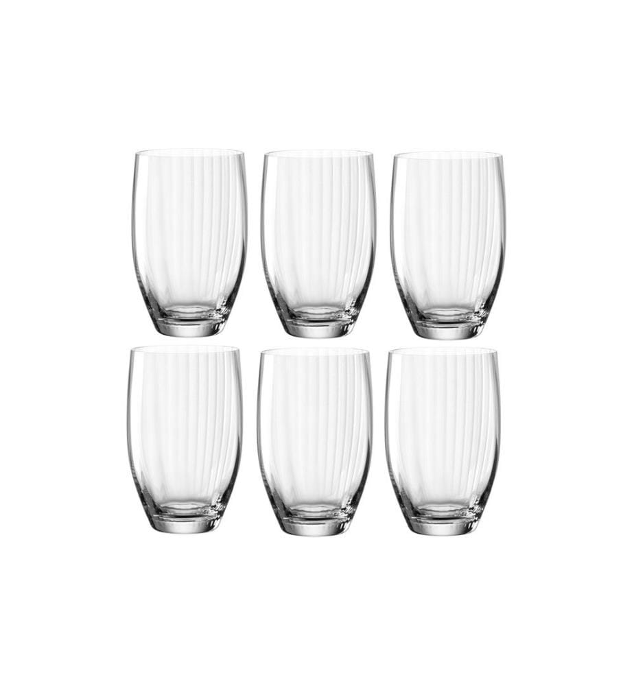 LEONARDO - Longdrinkglas Poesia 460 ml, 6 Stück, Transparent