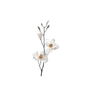 LEONARDO - Kunstblume Magnolienzweig Vernazza 40 cm, 12 Stück