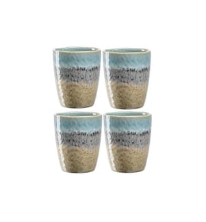 LEONARDO - Gobelet à café Matera 300 ml, 4 Pièce/s, Sabler