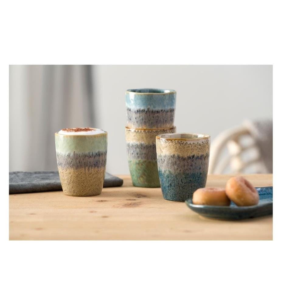 LEONARDO - Gobelet à café Matera 300 ml, 4 Pièce/s, Multicolore