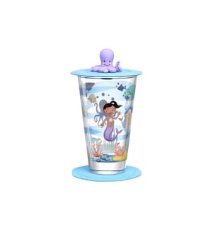 LEONARDO - Verre à boire pour enfants Avventura 300 ml, 3 pièces, mer