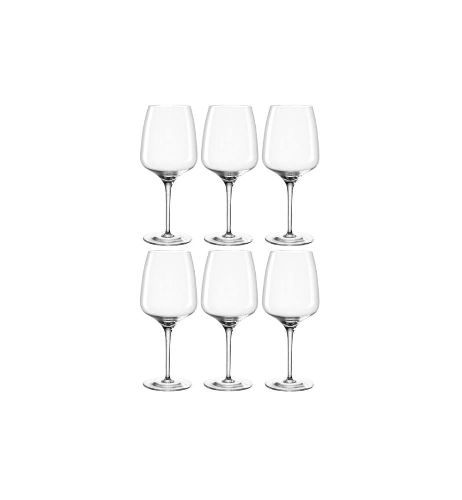 LEONARDO - Weissweinglas Cesti 360 ml, 6 Stück, Transparent