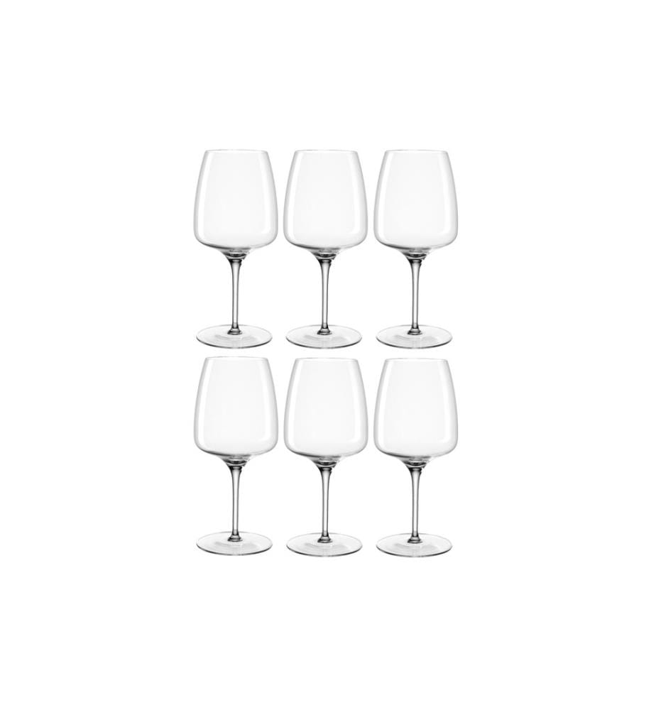 LEONARDO - Rotweinglas Cesti 500 ml, 6 Stück, Transparent