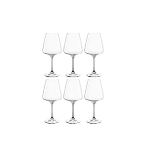 LEONARDO - Verre à vin blanc Paladino 540 ml, 6 Pièce/s, Transparent