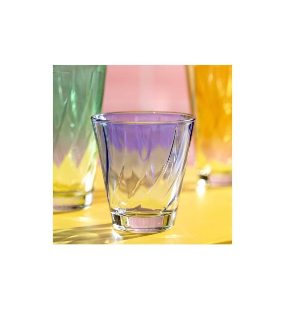 LEONARDO - Verre Twist 215 ml, 4 Pièce/s, Bleu