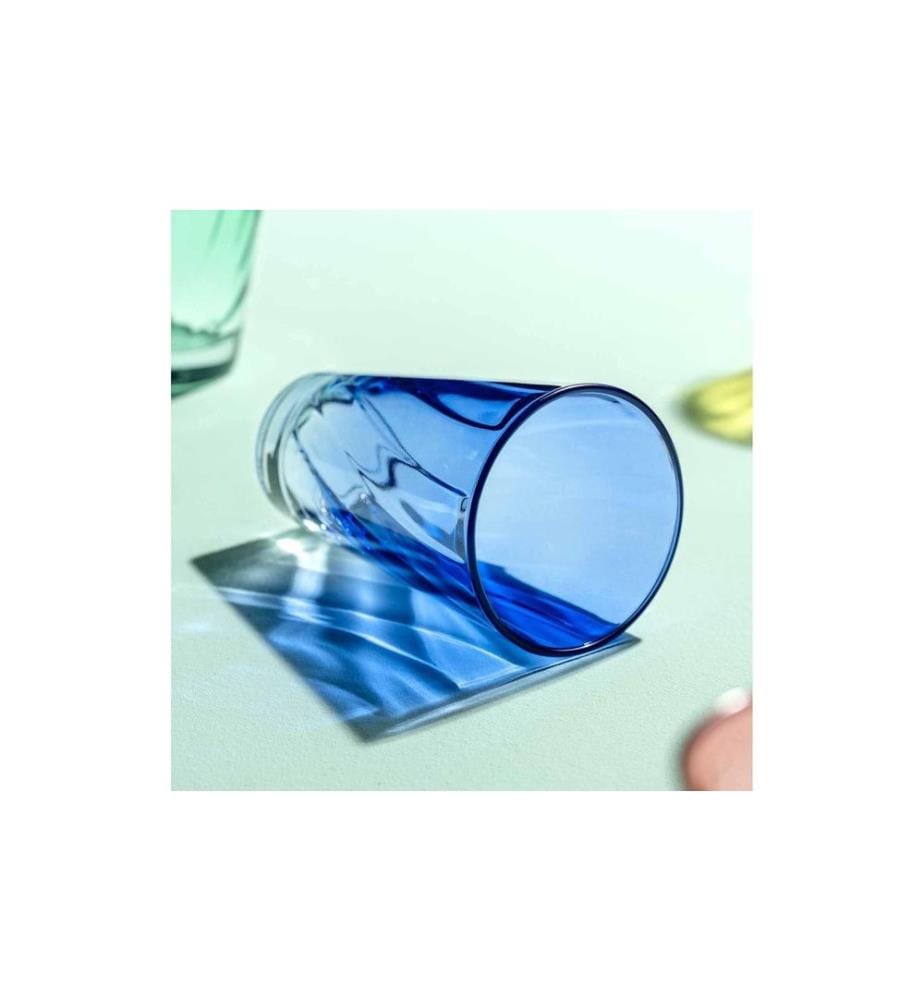 LEONARDO - Verre Twist 300 ml, 4 Pièce/s, Bleu