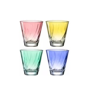 LEONARDO - Verre Twist 215 ml, 1 Pièce/s, Multicolore