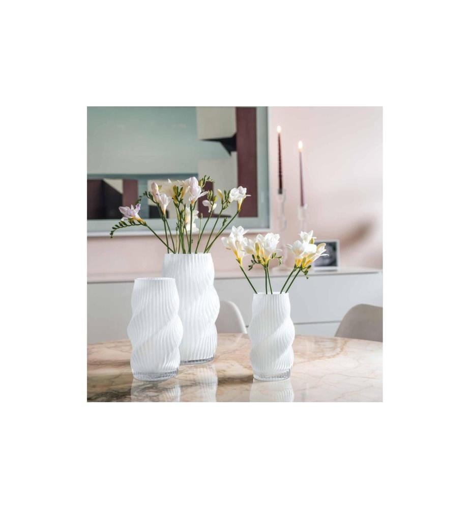 LEONARDO - Vase Verdi 31 cm, Blanc