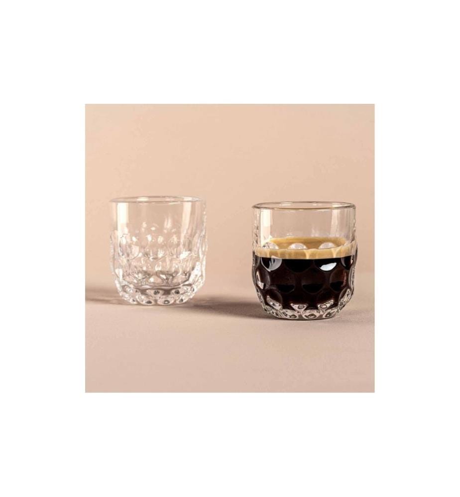 LEONARDO - Verre à cappuccino Gocce 1 60 ml, 2 pièces, Transparent