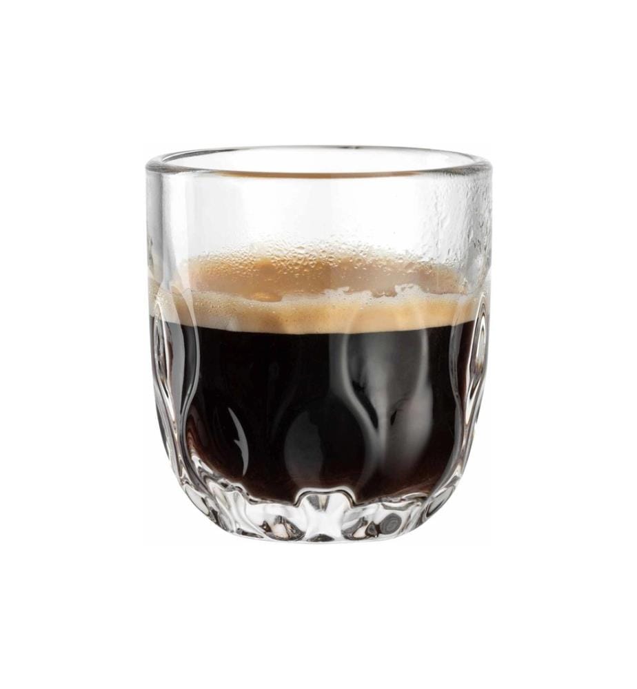 LEONARDO - Verre à cappuccino Gocce 3 60 ml, 2 pièces, Transparent