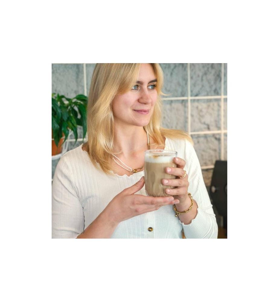 LEONARDO - Verre à cappuccino Gocce 3 380 ml, 2 pièces, Transparent