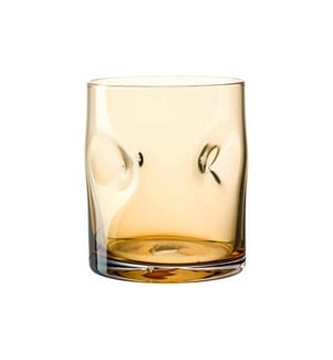 LEONARDO - Verre Vesuvio 300 ml, 4 pièces, Ambre