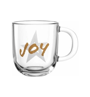 LEONARDO - Tasse Joy 400 ml, Transparent