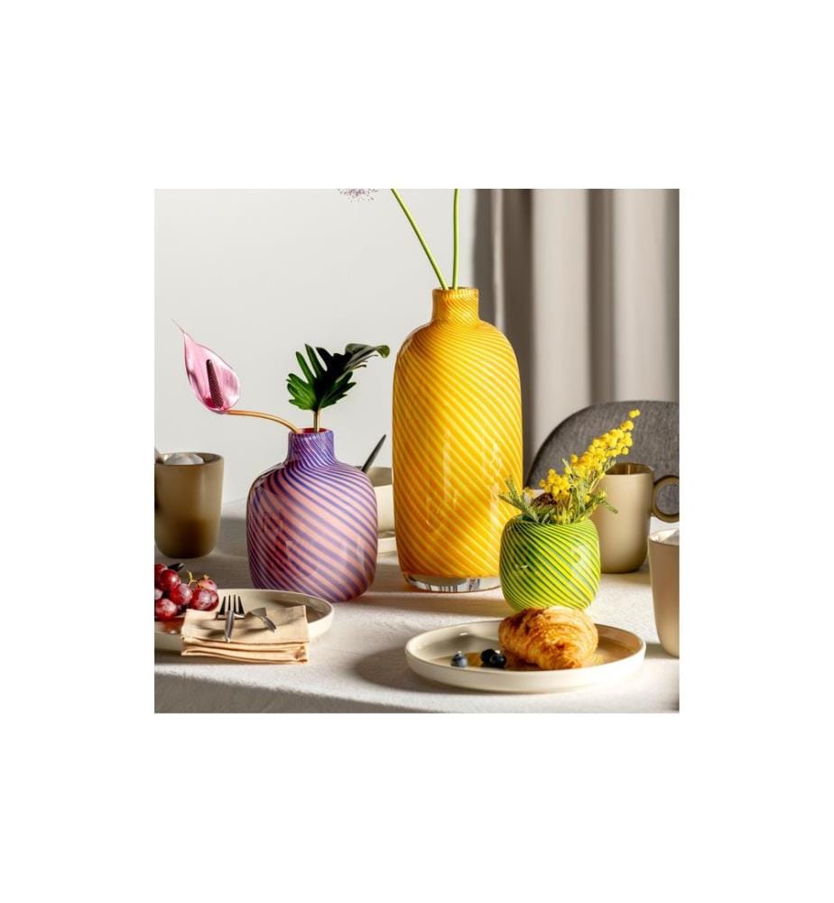 LEONARDO - Vase Filo Colori 10 cm, Vert