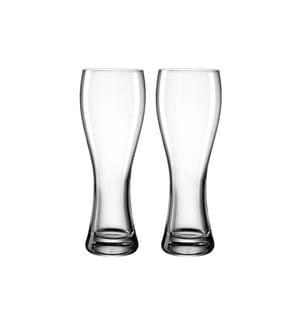 LEONARDO - Verres à bière de blé Maxima 500 ml, 2 Pièce/s, Transparent