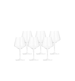 LEONARDO - Verre à vin rouge Puccini, Burgundy 730 ml, 6 Pièce/s, Transparent