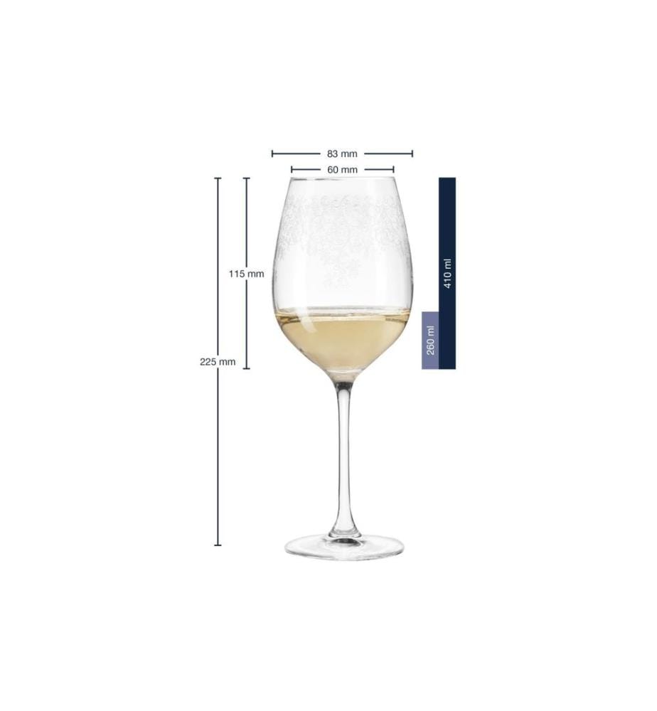 LEONARDO - Verre à vin blanc Chateau 410 ml, 6 Pièce/s, Transparent