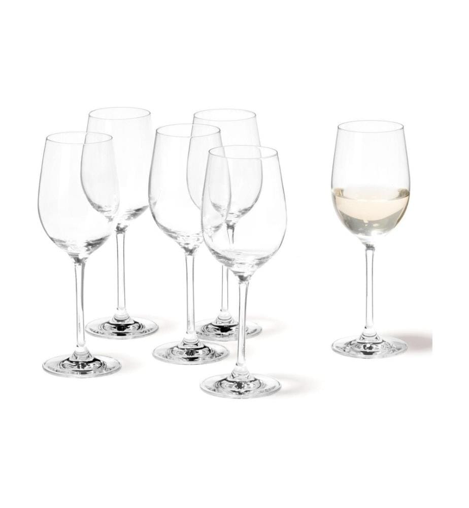 LEONARDO - Weissweinglas Ciao+ 300 ml, 6 Stück, Transparent