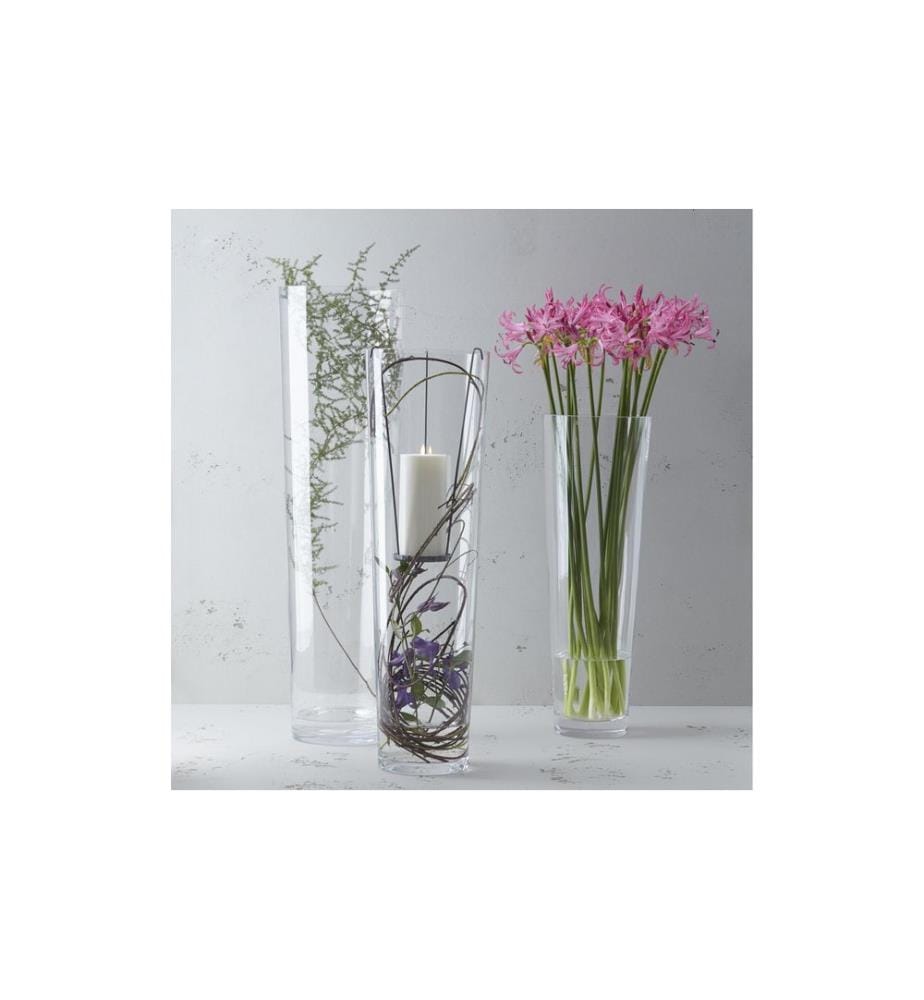 LEONARDO - Vase 70 cm Transparent