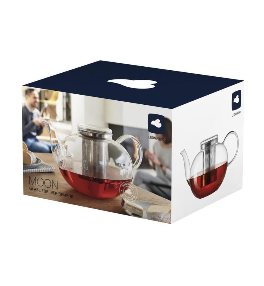 LEONARDO - Teekanne Moon 1.5 l, Transparent