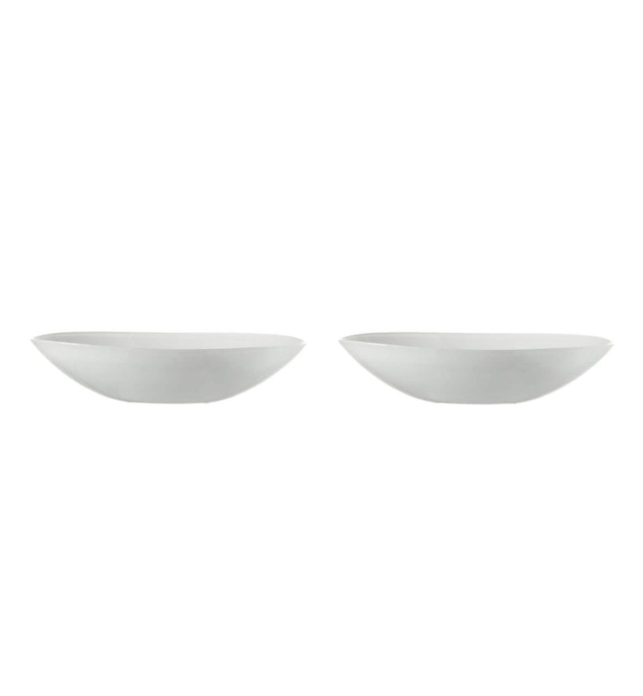 LEONARDO - Coupe Albastro 32 x 22 cm, 2 Pièce/s, Blanc