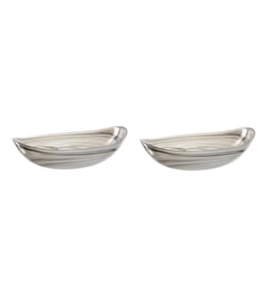 LEONARDO - Coupe Albastro 32 x 22 cm, 2 Pièce/s, Beige
