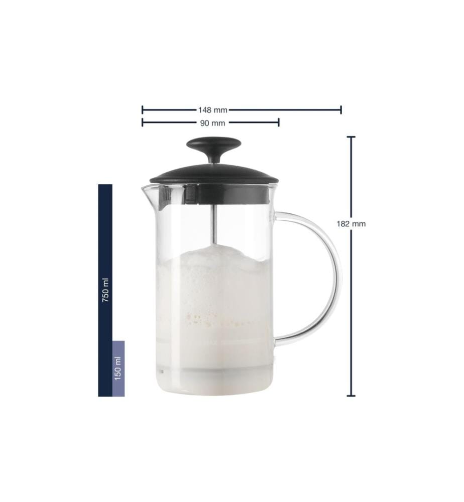 LEONARDO - Milchschäumer Caffe Transparent