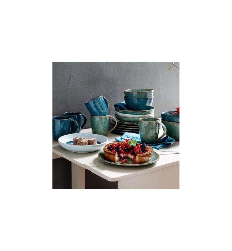 LEONARDO - Tasse à cappuccino Matera 430 ml, 6 Pièce/s, Bleu