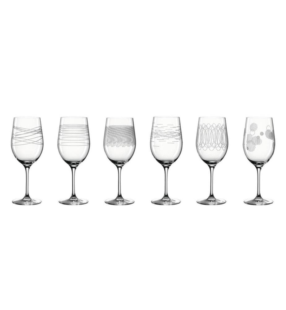 LEONARDO - Rotweinglas Casella 430 ml, 6 Stück, Transparent
