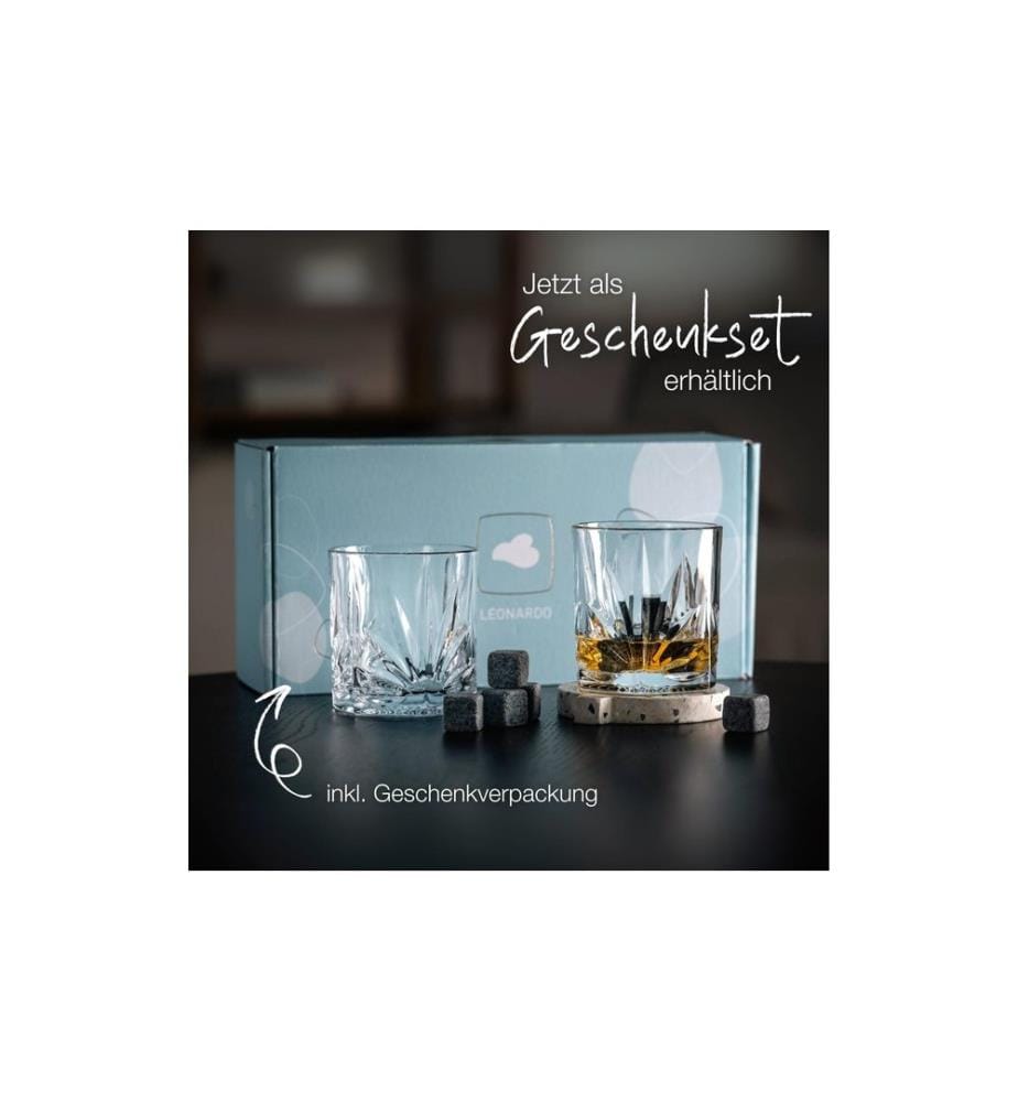 LEONARDO - Whiskyglas Capri 330 ml, 2 Stück