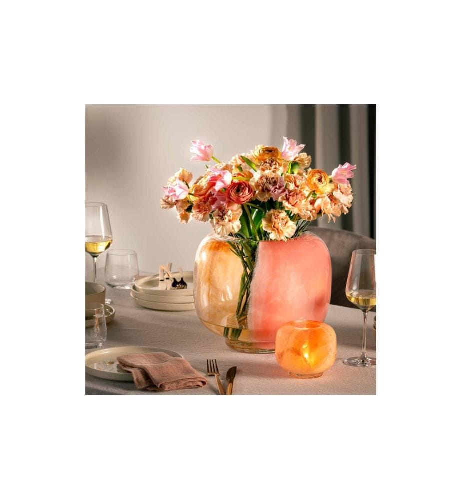 Leonardo Vase Cipria Due 26 cm, Aprikose/Orange