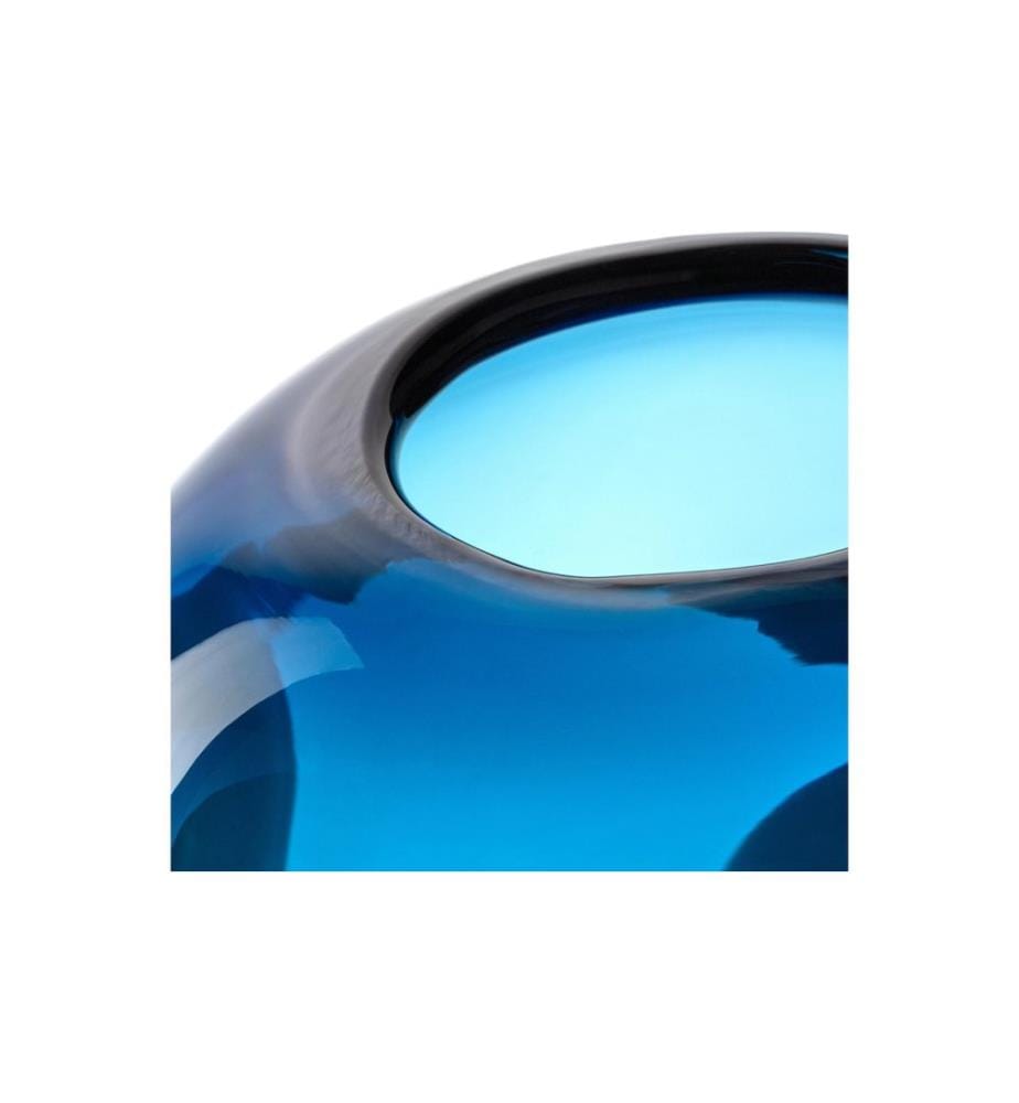 Leonardo Vase Occhi Blu 33 cm, Blau