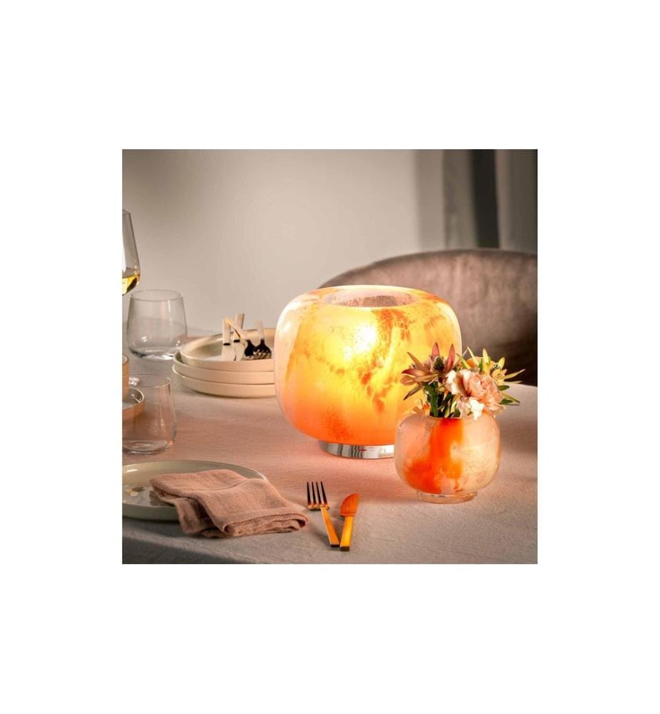 Leonardo Vase Cipria Due 11 cm, Orange/Crème