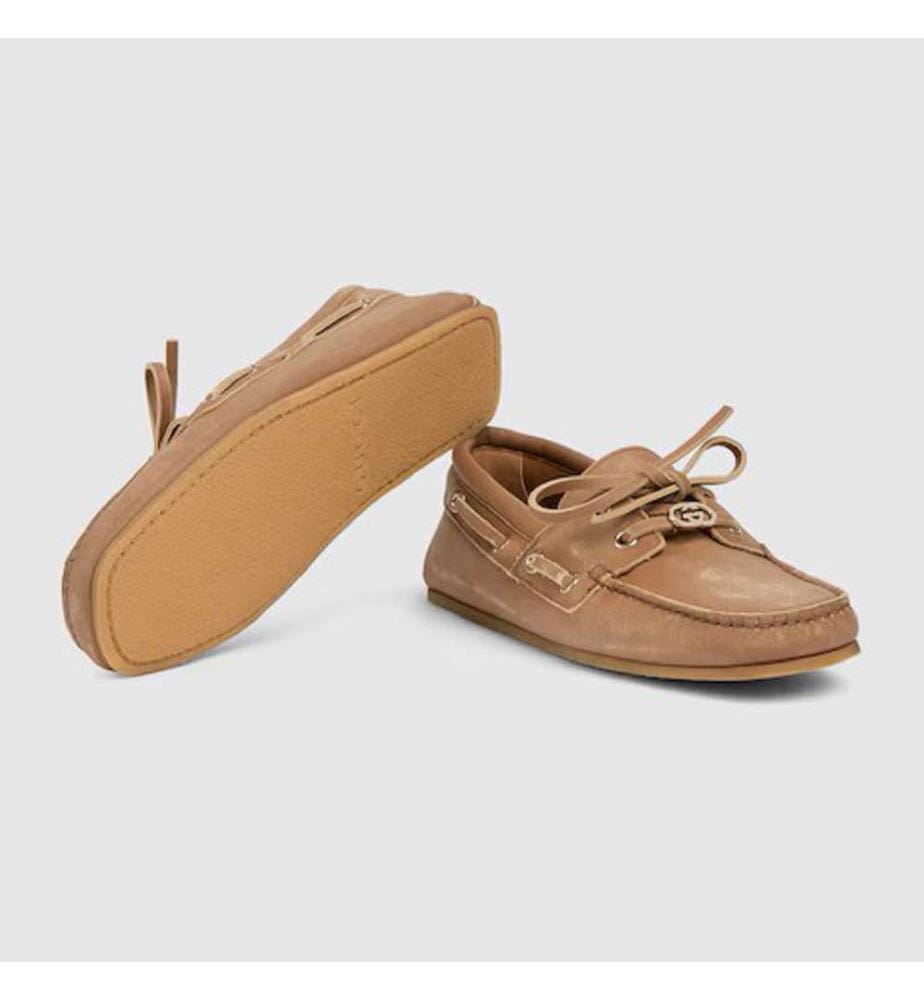 Chaussure à bateau - Marron