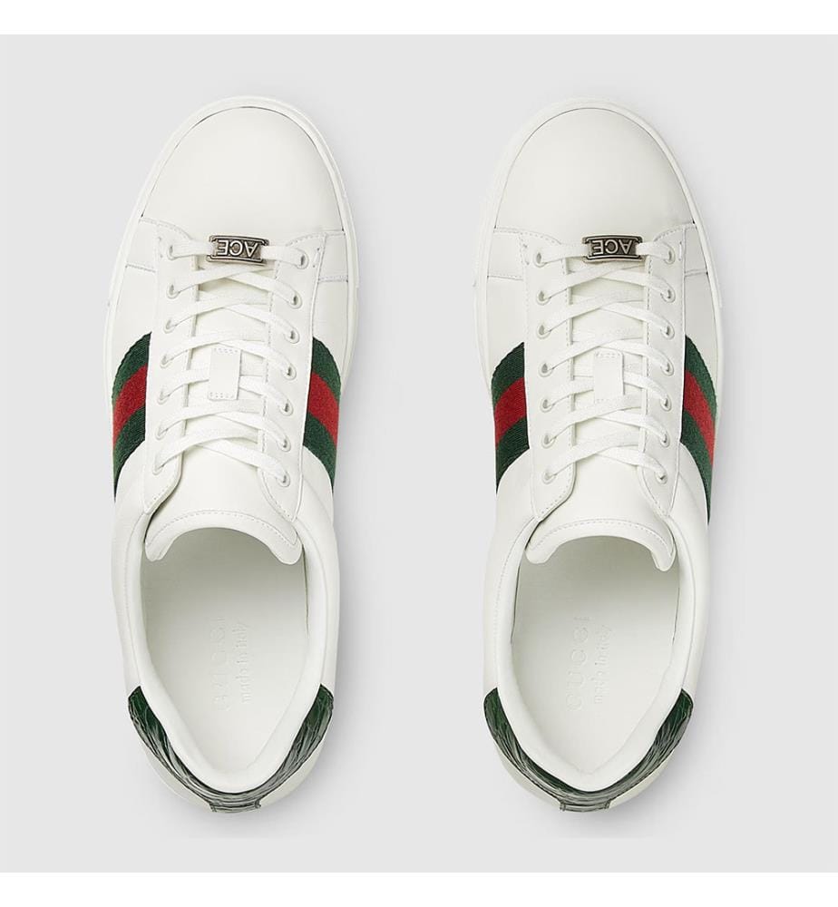 Ace Sneakers mit Canvas - Weiss