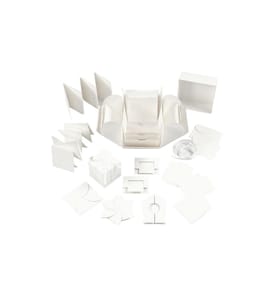 CREATIV COMPANY - Carton cadeau Blanc, 12 x 12 x 12 cm