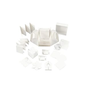 CREATIV COMPANY - Carton cadeau Blanc, 12 x 12 x 12 cm