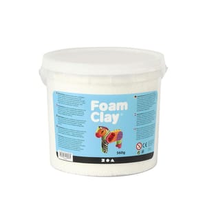 CREATIV COMPANY - Modelliermasse Foam Clay Weiss 560 g