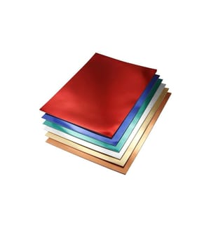 CREATIV COMPANY - Metallicpapier A4 30 Blatt, sortierte Farben
