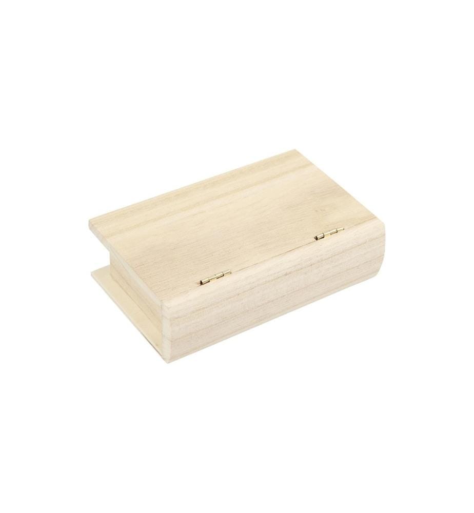CREATIV COMPANY - Holzartikel Buchbox 1 Stück