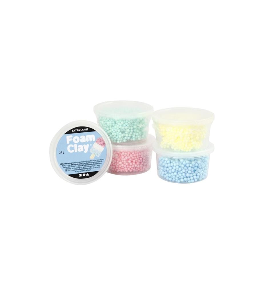 CREATIV COMPANY - Modellier-Set Foam Clay Extra Large 5-teilig