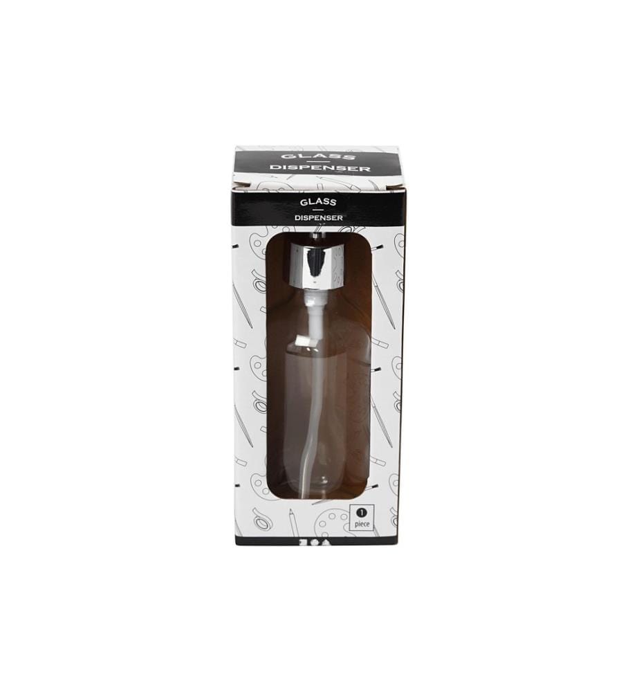 CREATIV COMPANY - Distributeur de savon 230 ml, Transparent