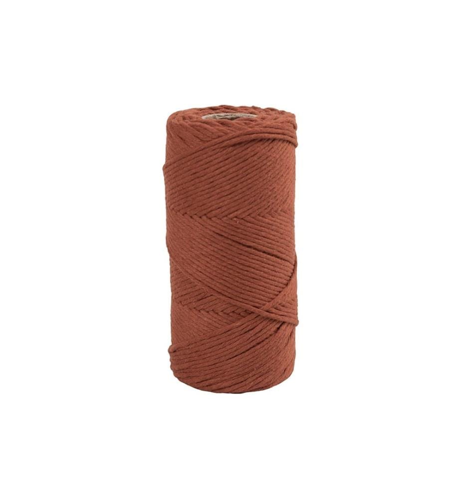 CREATIV COMPANY - Baumwollgarn Macramé Kordel Orange